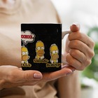Caneca Simpsons Rosquinhas Dias Da Semana