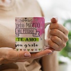 Caneca Sinto Muito Me Perdoe Te Amo Sou Grata