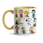 Caneca Snoopy E Personagens