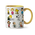Caneca Snoopy E Personagens
