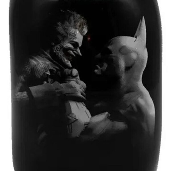 Caneca Soco Inglês Batman Vs Coringa Arkham City: Dc Comics