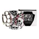Caneca Soco Inglês Caveiras E Flores 350 Ml