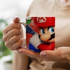 Caneca Sonic E Mario Jogos Classicos Batalha