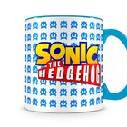 Caneca Sonic The Hedgehog Azul