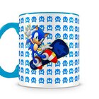 Caneca Sonic The Hedgehog Azul