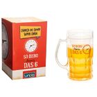 Caneca Super Cheia So Bebo Depois Das 6 400ml Unika 581
