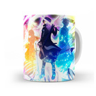 Caneca Sword Art Online Personagens Power Interior E Alça Bra