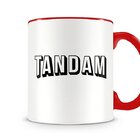 Caneca Tandam Vermelha