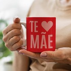 Caneca Te Amo Mae Floral