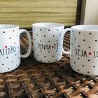 Caneca Tenha Fé Infantil Refeições Dia Das Crianças 300ml