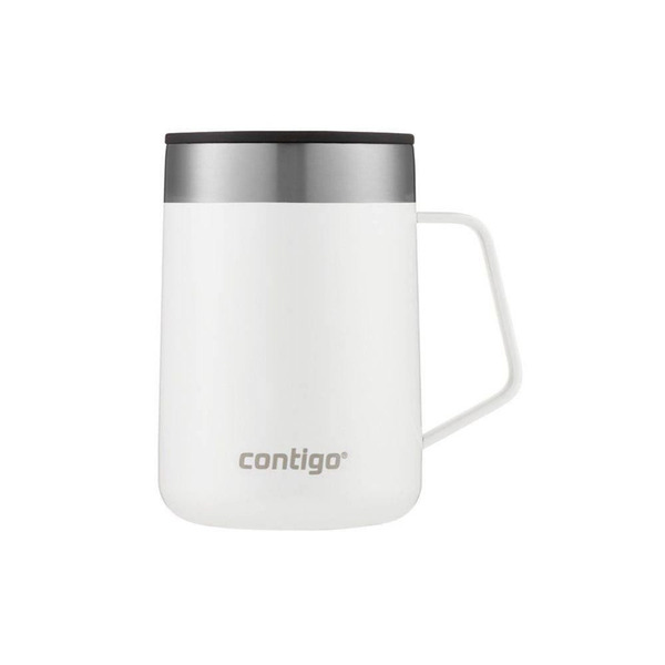 Caneca Térmica Inox Com Tampa E Alça 414 Ml  - Contigo - Bran