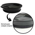 Caneca Térmica Inox Com Tampa E Alça 414 Ml - Contigo - Preto