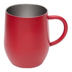 Caneca Térmica Inox Red Parede Dupla Com Tampa 350 Ml - Mimo