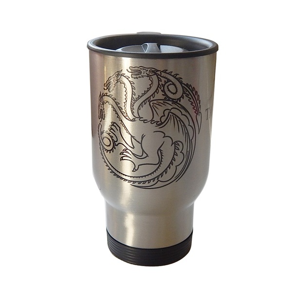 Caneca Térmica Para Carro Game Of Thrones Targaryen