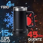 Caneca Termica Para Cerveja Termopro 709ml - Black