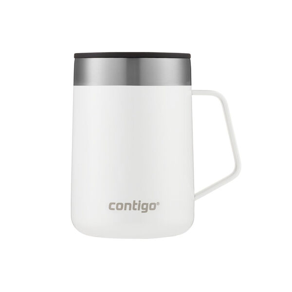 Caneca Térmica Street Inox 414 Ml Branco Contigo