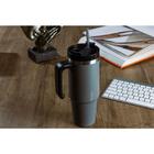 Caneca Térmica Wolff Parede Dupla E Canudo Branca 890ml