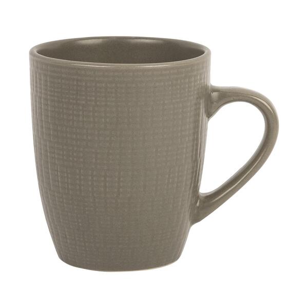 Caneca Terroir Em Ceramica 350ml A10,5cm Cor Taupe