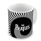 Caneca The Beatles Preto E Branco