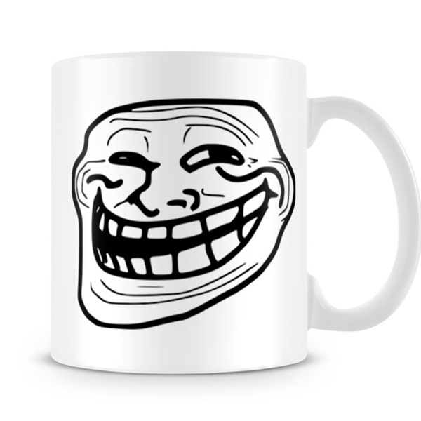 Caneca Troll Face I