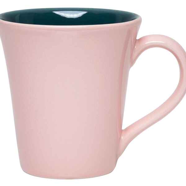 Caneca Tulipa 330ml Verde/rosa Oxford