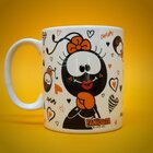 Caneca Turma Do Smilinguido 300ml - Faniquita Amor - Oxford P