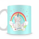 Caneca Unicórnios I Love