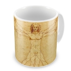 Caneca Uomo Vitruviano  (leonardo Da Vinci)