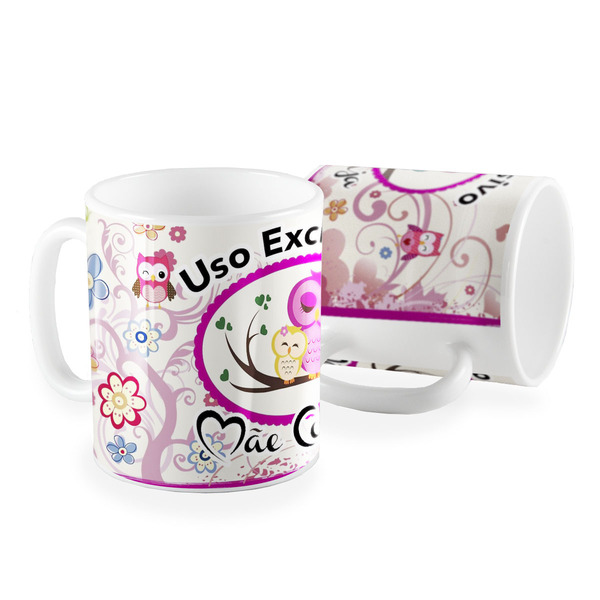 Caneca Uso Exclusivo Mae Coruja