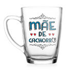 Caneca Vidro Mae De Cachorro
