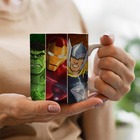 Caneca Vingadores Desenhos Animados