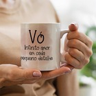 Caneca Vó Infinito Amor