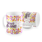 Caneca Vovó Do Ano Floral
