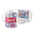 Caneca Vovó Especial Floral