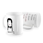 Caneca Wednesday Wandinha As Vezes Intençoes