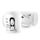 Caneca Wednesday Wandinha Toda Regra Tem Uma Excecao