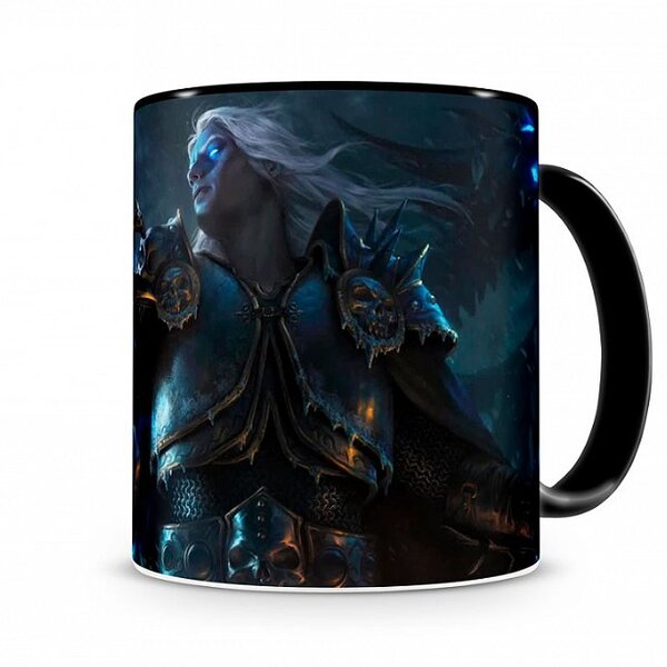 Caneca World Of Warcraft Artha Ii Preta