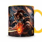 Caneca World Of Warcraft Varian I Amarela