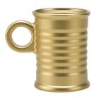 Caneca Xícara De Vidro Dourado Luminarc Conserve 90ml Luxo