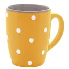 Caneca Xícara Porcelana Colorida 280 Ml Dots - Lyor
