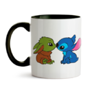 Caneca Yoda E Stitch Jedi