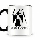 Caneca You Shall Not Pass Preta