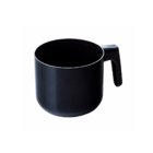 Canecão Antiaderente Ultra Forte Preto Carola 14cm