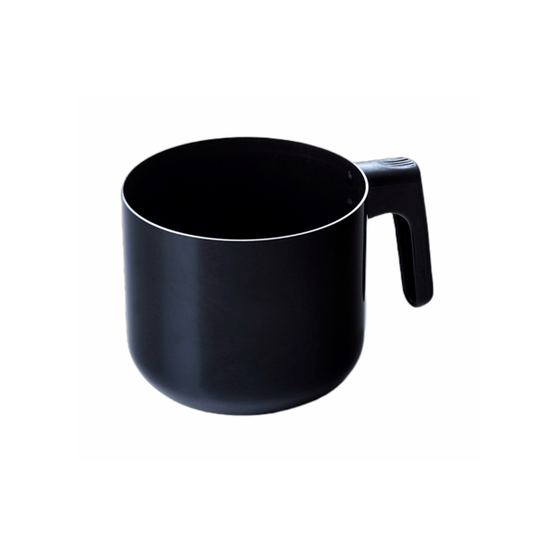 Canecão Antiaderente Ultra Forte Preto Carola 14cm