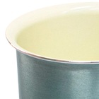 Caneco Fervedor Leiteira 1 Litro Aluminio Revestimento Cerami