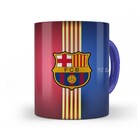 Canenca Barcelona Bandeira - Interior E Alça Azul Escuro