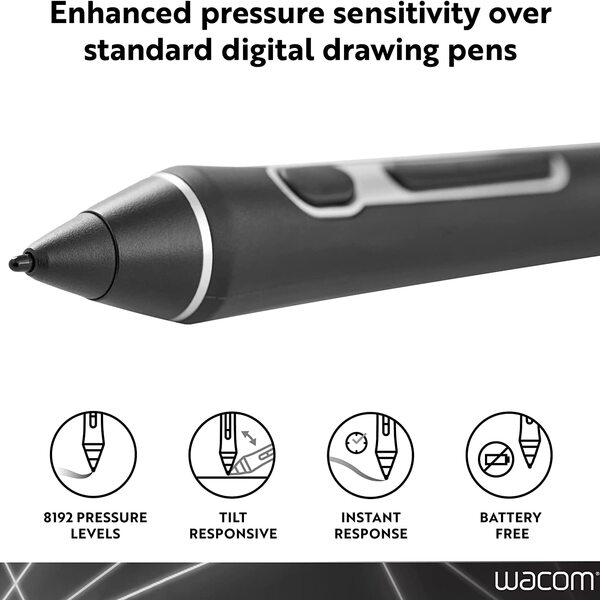 Caneta Digital Wacom Pro Pen 3d - Kp505 | Leroy Merlin