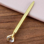 Caneta Esferográfica Diamante - Dourada