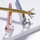 Caneta Esferográfica Diamante - Prateada