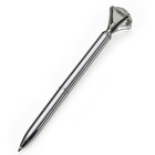 Caneta Esferográfica Diamante - Prateada